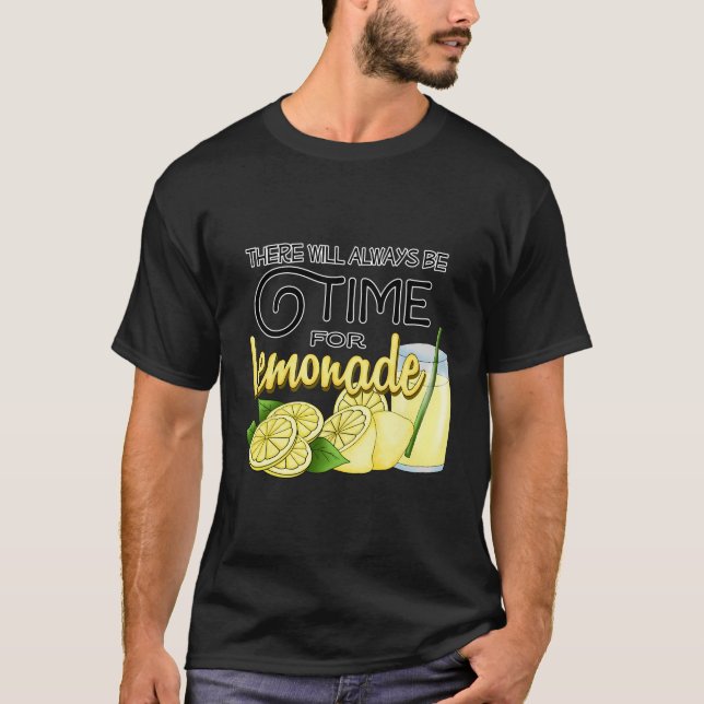 Annie Lang Lemon Fresh Lemonade T Shirt (Framsida)