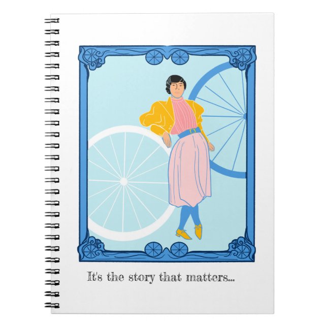 Annie Londonderry Anteckningsbok (Framsidan)