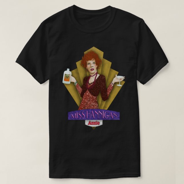 ANNIE Miss Hannigan 1 T Shirt (Design framsida)