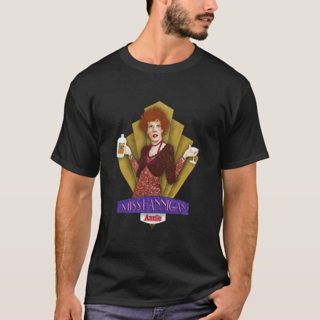 ANNIE - Miss Hannigan T Shirt (Framsida)