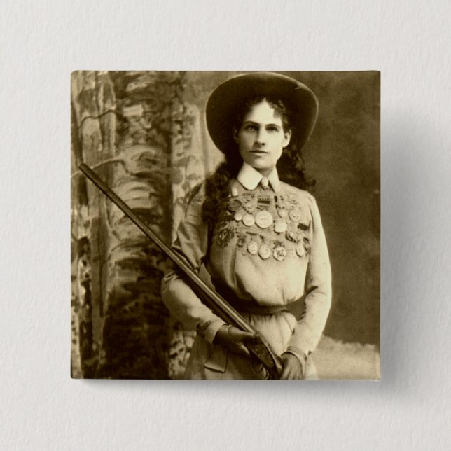 Annie Oakley klassiker Knapp (Framsida)