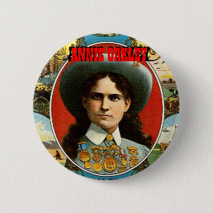 Annie Oakley - knäppas Knapp