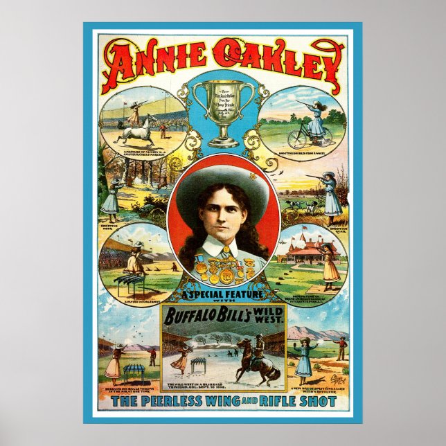ANNIE OAKLEY - Little Sure Shot Poster (Framsidan)