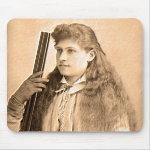 Annie Oakley porträtt Musmatta