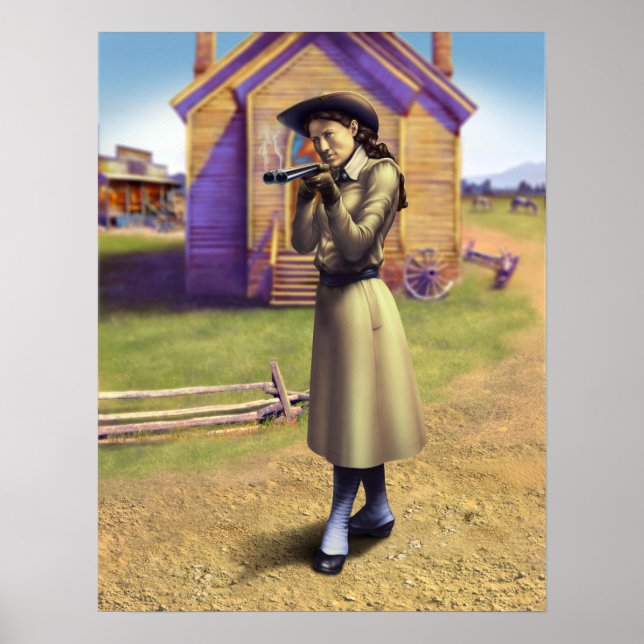 Annie Oakley Poster (Framsidan)