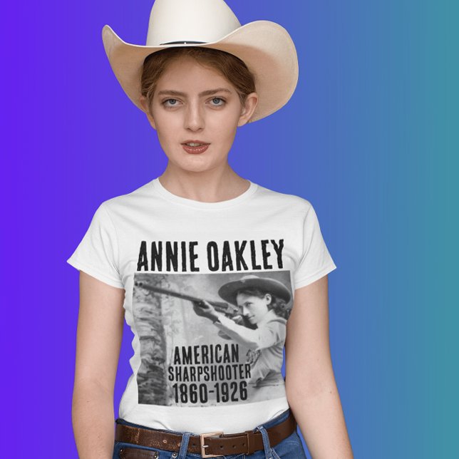 ANNIE OAKLEY SHARPSHOOTER COWGIRL T-Shirts (Skapare uppladdad)
