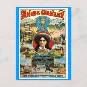 Annie Oakley - vykort