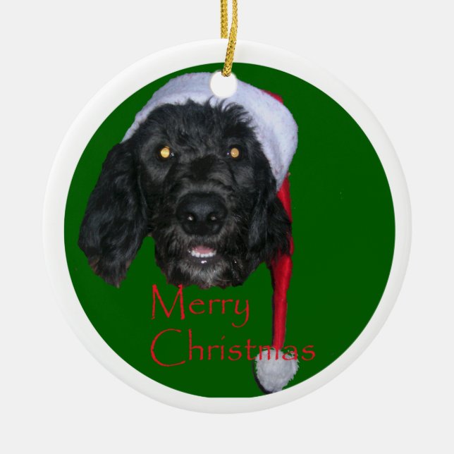 Annie och Oliver Julgransprydnad Keramik (Framsidan)