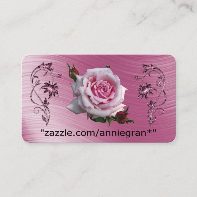 ANNIE SUE REECE-AFFÄRSKORT VISITKORT (Framsida)