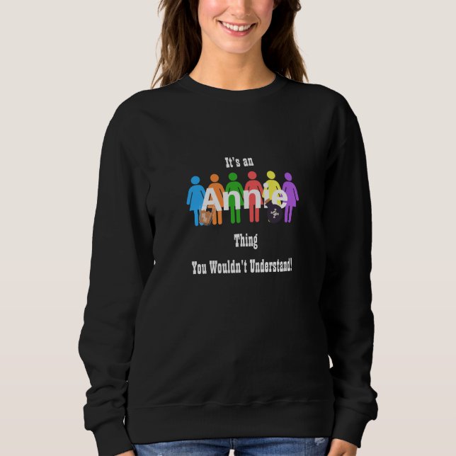 Annie Sweatshirt T Shirt (Framsida)