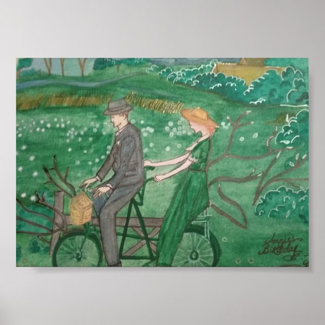 Annie's Birthday Archival Print Poster (Framsidan)