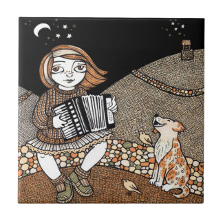 Annies dekorativa Accordian belägger med tegel Kakelplatta