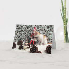 Annie's Elfin's julkort (Katt/Kitten) Helgkort