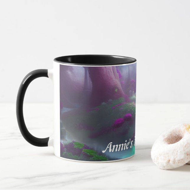 Annie's Morgon Tea Personlig Anpassade Mugg (Med munk)