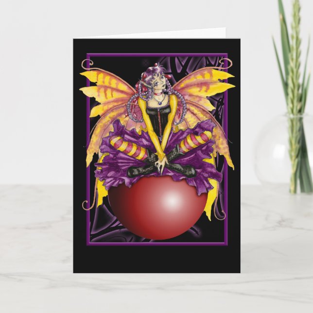 "Annika tomt hälsningkort för II" Kort (Framsida)