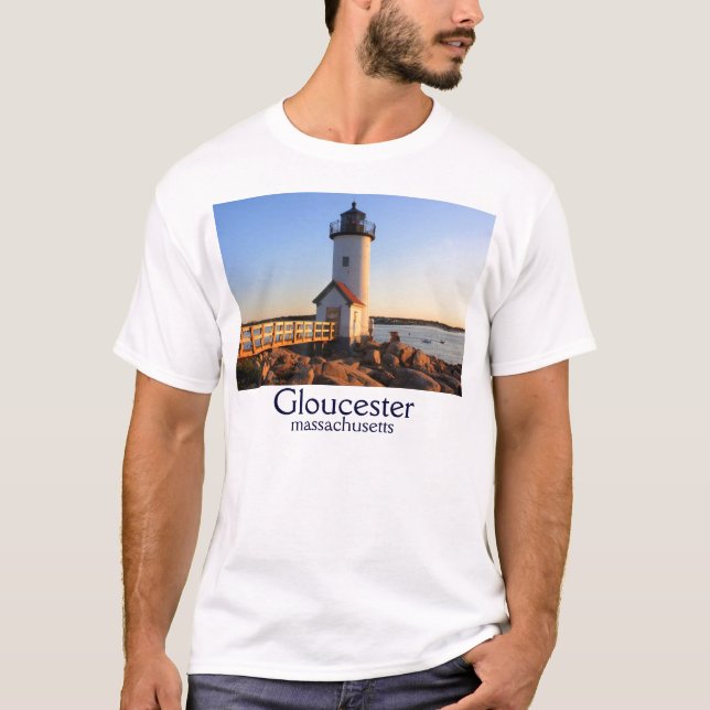 Annisquam fyr Gloucester Tee (Framsida)