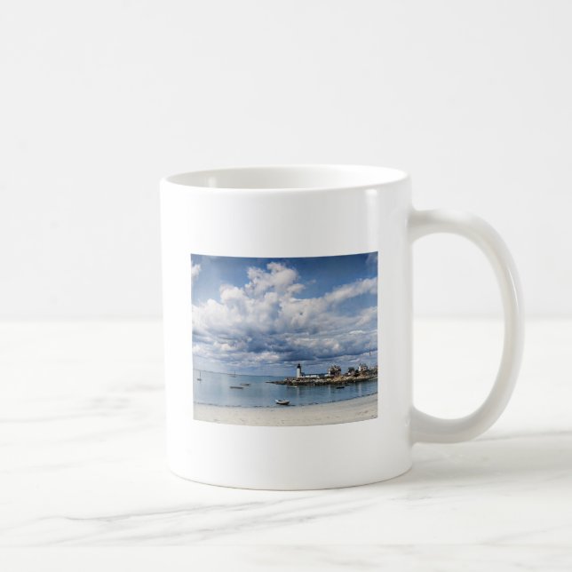Annisquam Lighthouse, Gloucester MA c1904 Kaffemugg (Höger)