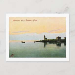 Annisquam Lighthouse, Gloucester, MORSA Vintage Vykort