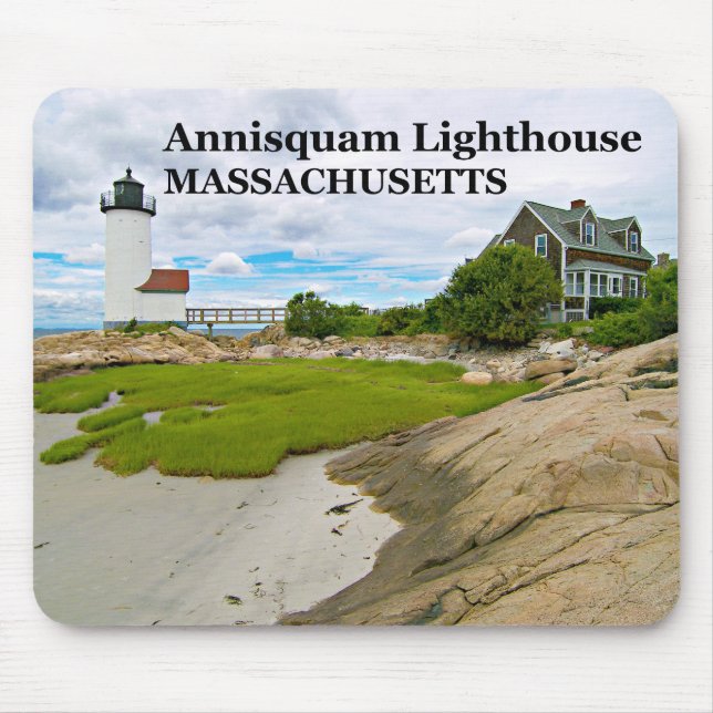 Annisquam Lighthouse, Massachusetts Mousepad Musmatta (Framsidan)