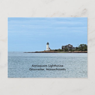 Annisquam Lighthouse-vykort Vykort