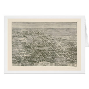 Anniston panorama- karta för AL - 1903 Hälsningskort
