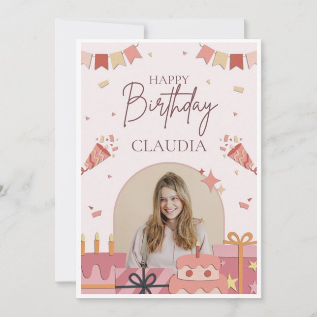 ANNIVERSAIRE INBJUDNINGAR (Framsida)