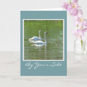 ANNIVERSARY/BY DIUR SIDE ALWAYS/TVÅ SVANAR GLIDING KORT