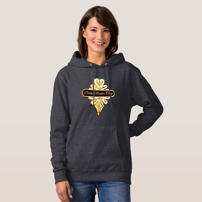Anniversary Edition Woman's Adult Pullover Hoodie T Shirt (Hel framsida)