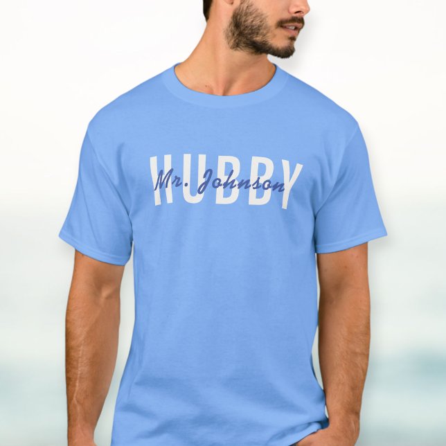 Anniversary printed t-shirt /hubby shirt (Skapare uppladdad)