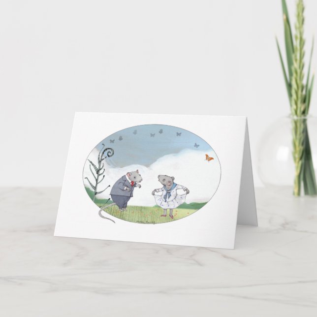 Anniversay Mice Kort (Framsida)