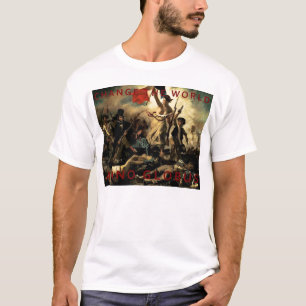 Anno Globus - frihet vid den Delacroix t-skjortan Tee
