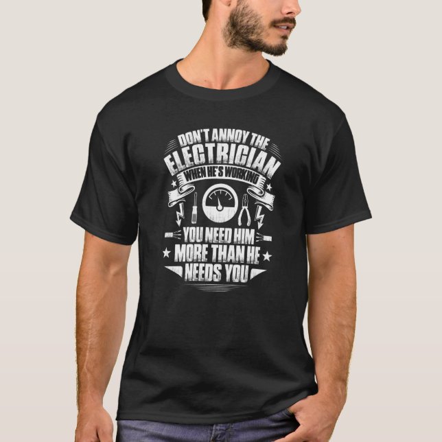 Annoj inte elläkaren t shirt (Framsida)