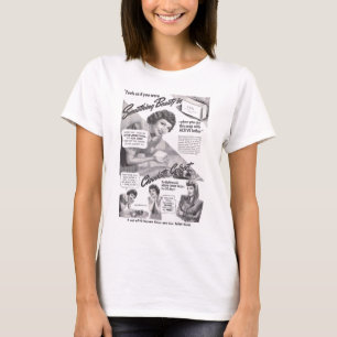 ANNONS 1942 för tvål för Claudette Colbert Tee Shirt