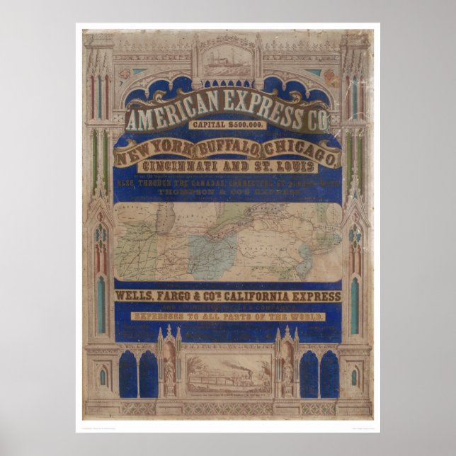 Annons för California Express (2546A) Poster (Framsidan)