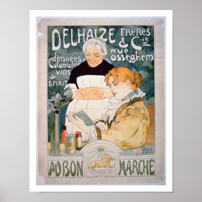 Annons för Delhaize, Brothers and Co. Poster (Framsidan)