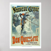 Annons för "Don Quijote, New Circus", Horse