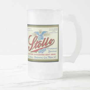 Annons för Stollo vintageförbud Frostat Ölglas