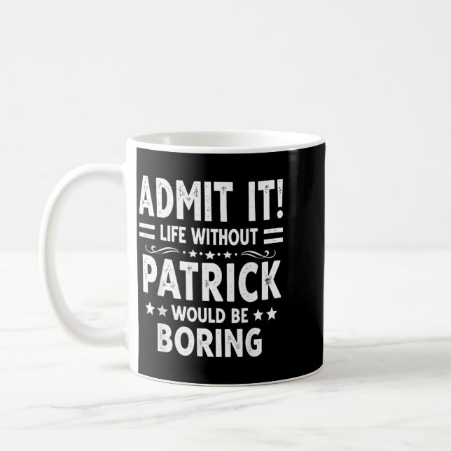 Annons Livet Utan Patrick Skulle Vara Tråkigt Roli Kaffemugg (Vänster)
