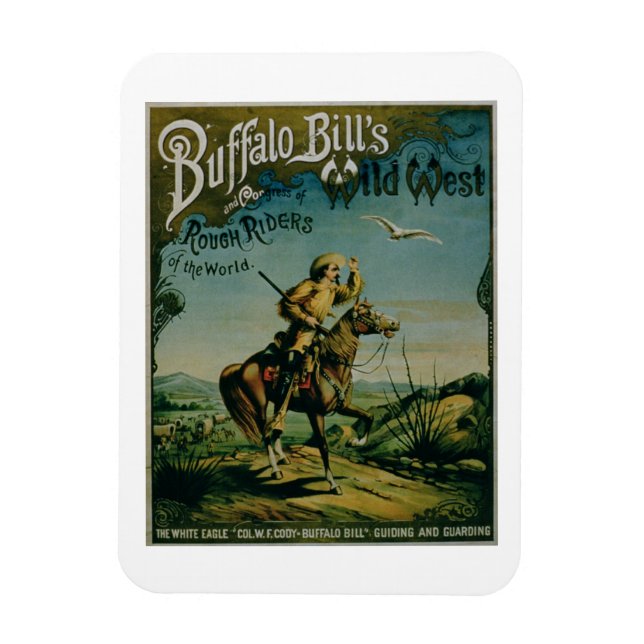 Annons till Buffalo Bill's Vilda western and Co Magnet (Vertikal)