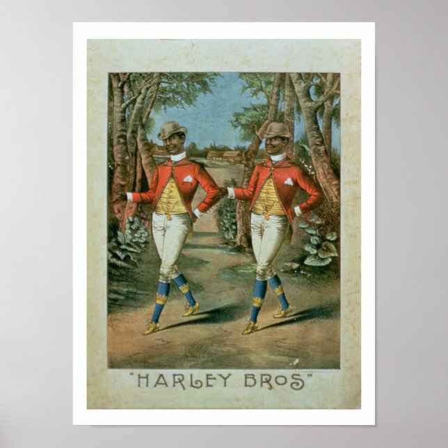 Annons till Harley Brothers (färg li) Poster (Framsidan)