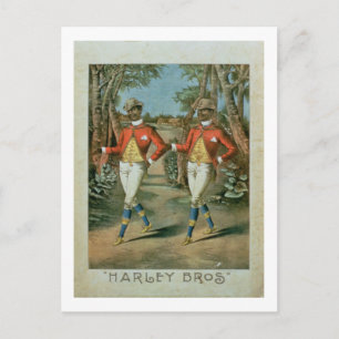 Annons till Harley Brothers (färg li) Vykort