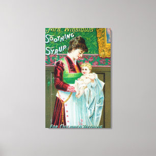 Annons till Winslows Soothing Syrup Canvastryck