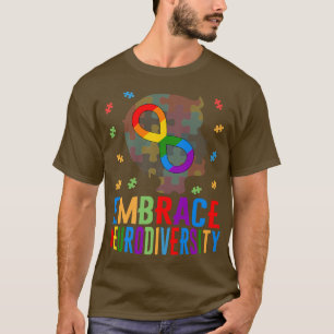Annonsdagen för ökad medvetenhet om autism Förstär T Shirt