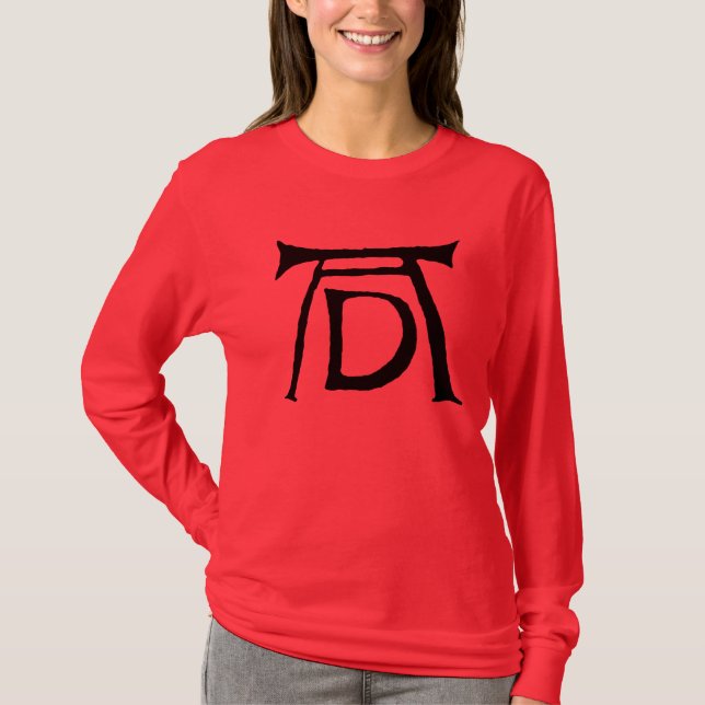 ANNONSDurer Monogram T Shirt (Framsida)