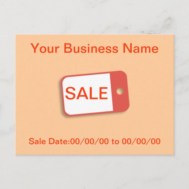 Annonsera säljvykort vykort (Framsida)