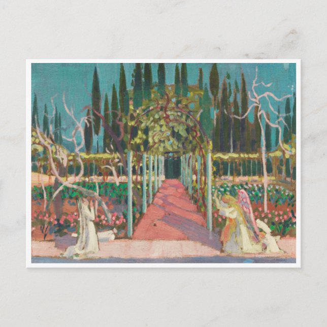 Annonsering (1907) vykort (Framsida)