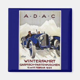 Annonsering 1925 för ADAC-vintagebil Magnet