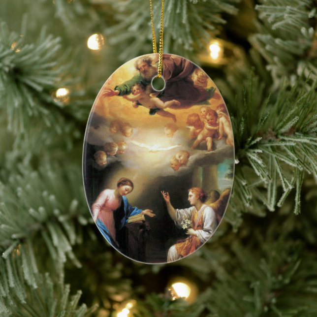 Annonsering av Anton Raphael Mengs Julgransprydnad Keramik (Träd)