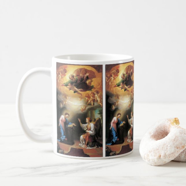 Annonsering av Anton Raphael Mengs Kaffemugg (Med munk)