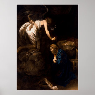 Annonsering av Caravaggio (1608) Poster